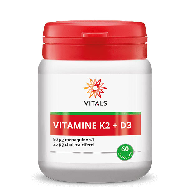 Vitals - Vitamine K2 + D3 60 capsules